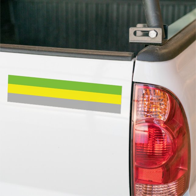 Autocollant De Voiture Fierté lithromantique (Sur camion)