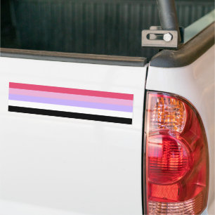 Autocollant De Voiture Fierté Reciprosexuelle