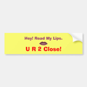 Autocollant De Voiture Fin 2 !