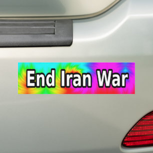 Autocollant De Voiture Fin de la guerre en Iran