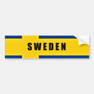 Autocollant De Voiture Flag of Sweden