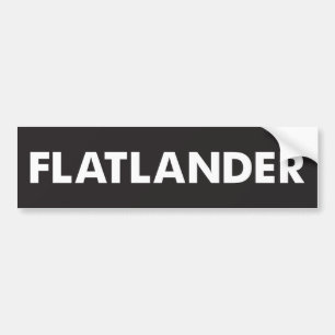Autocollant De Voiture Flatlander
