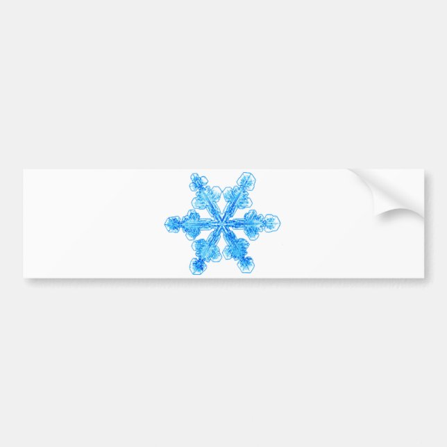 Autocollant De Voiture Flèche de neige Blue Winter (Devant)