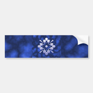 Autocollant De Voiture Fleur Abstraite