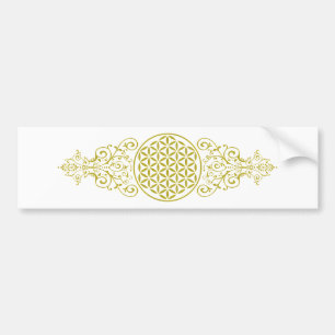 Autocollant De Voiture Fleur de DES Lebens - cru XII de la vie/Blume