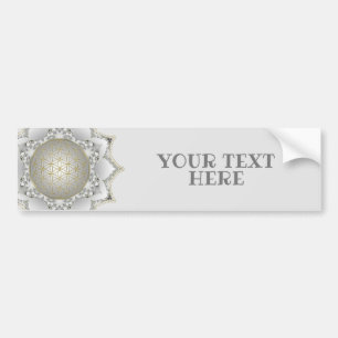 Autocollant De Voiture Fleur De Vie - Blossoms Mandala 1