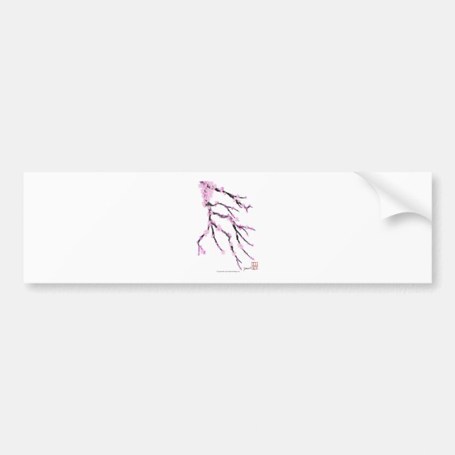 Autocollant De Voiture Fleurs de cerisier 22, Fernandes élégant de Sakura (Devant)