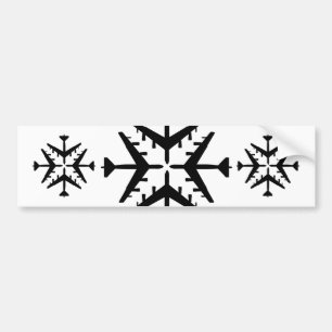 Autocollant De Voiture Flocon de neige des avions B-52