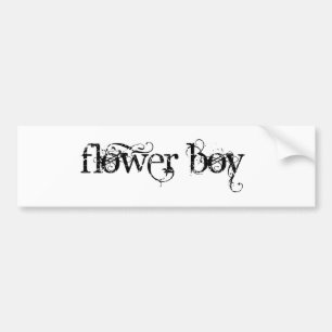 Autocollant De Voiture Flower Boy