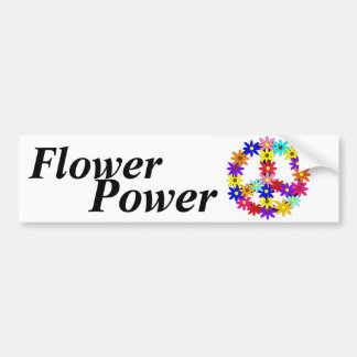 Autocollant De Voiture Flower power