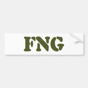 AUTOCOLLANT DE VOITURE FNG