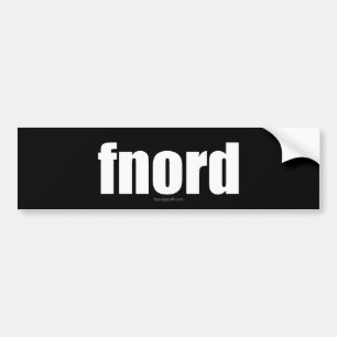 Autocollant De Voiture Fnord