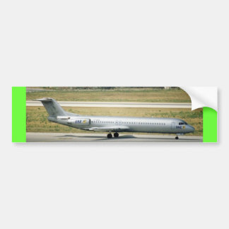 AUTOCOLLANT DE VOITURE FOKKER 100