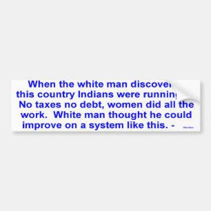 Autocollant De Voiture fonctionnement d'Indiens