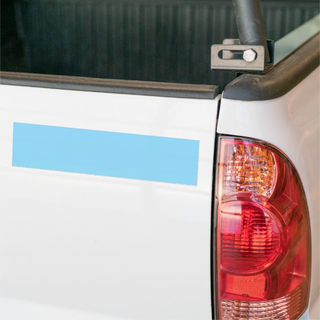 Autocollant De Voiture Fond bleu clair uni de couleur uniforme (Sur camion)