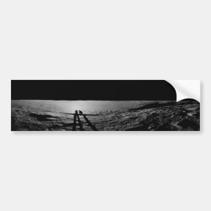 Autocollant De Voiture Fonte d'ombre des astronautes d'Apollo 12 sur la
