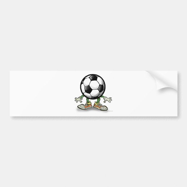 Autocollant De Voiture Football (Devant)