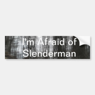Autocollant De Voiture Forêt de Slenderman