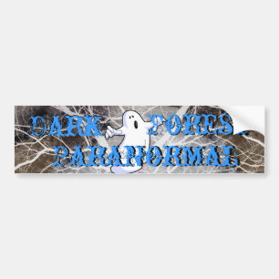 Autocollant De Voiture Forêt foncée paranormale