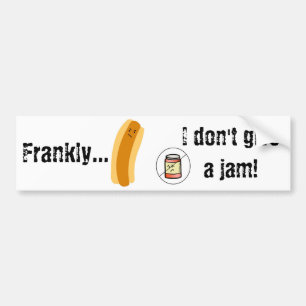 Autocollant De Voiture Franchement…, je ne donne pas une confiture !