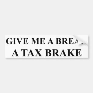 Autocollant De Voiture Frein d'impôts