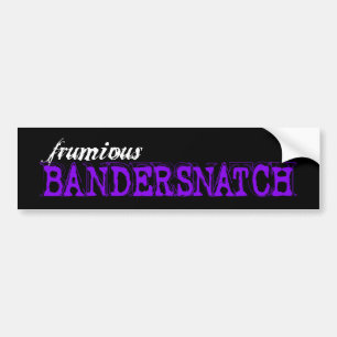 Autocollant De Voiture Frumious Bandersnatch - adhésif pour pare-chocs