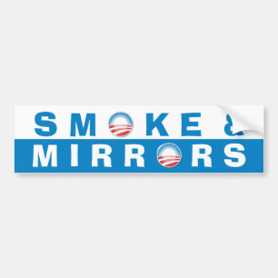 Autocollant De Voiture Fumée et miroirs