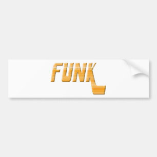 AUTOCOLLANT DE VOITURE FUNK