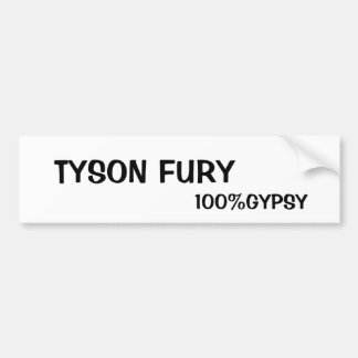 Autocollant De Voiture FUREUR gitane de substance et de TYSON
