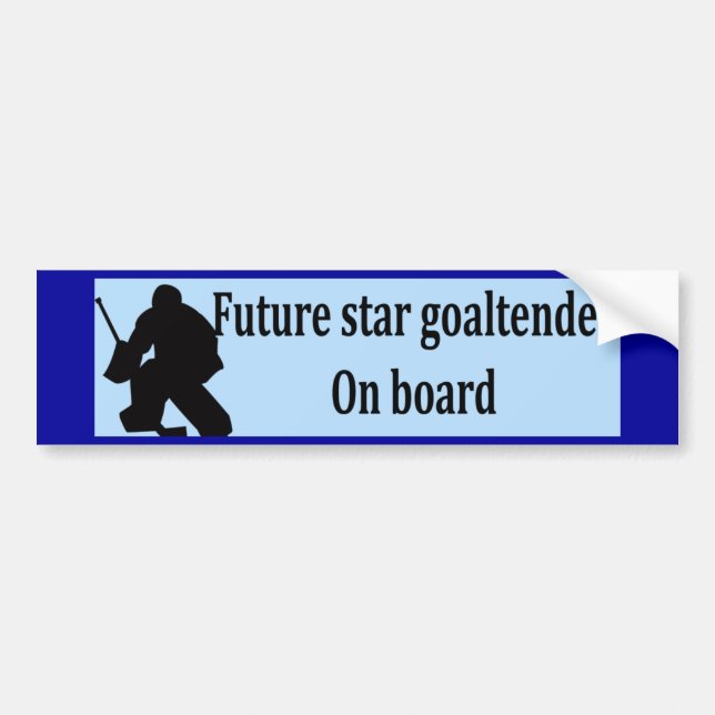 Autocollant De Voiture Futur guardien de but (Devant)