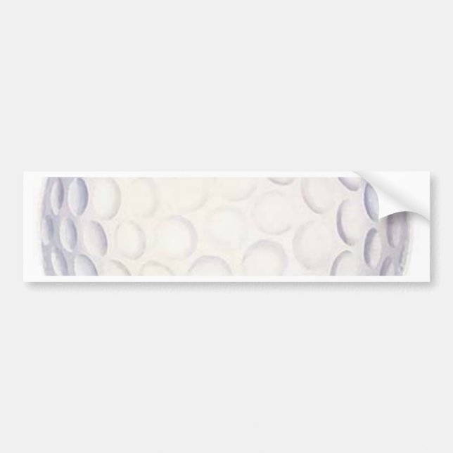 Autocollant De Voiture [fuzzy]balle de golf (Devant)