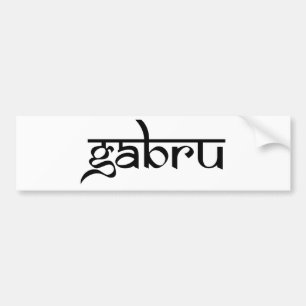 Autocollant De Voiture gabru
