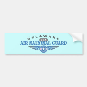 Autocollant De Voiture Garde nationale d'air du Delaware