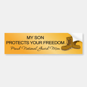 Autocollant De Voiture (Garde nationale) mon fils protège votre liberté