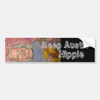 Autocollant De Voiture Garder Austin Hippie