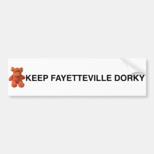 Autocollant De Voiture Gardez l'adhésif pour pare-chocs Dorky de