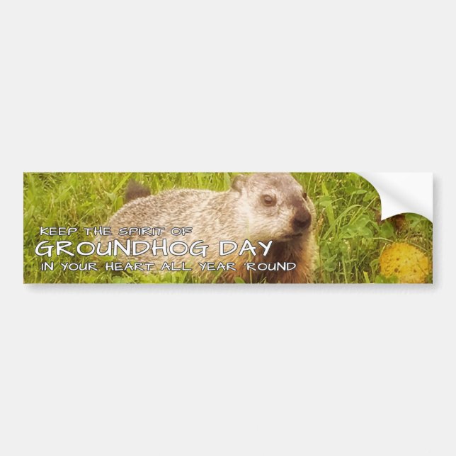 Autocollant De Voiture Gardez l'autocollant de pare-chocs Spirit of Groun (Devant)