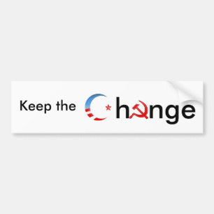 Autocollant De Voiture Gardez le changement