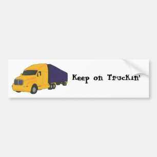 Autocollant De Voiture Gardez sur le camion, camionnez sur les autocollan
