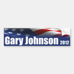 Autocollant De Voiture Gary Johnson pour le président