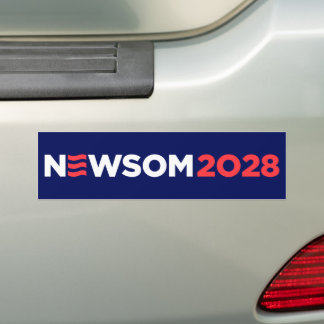 Autocollant De Voiture Gavin Newsom 2028