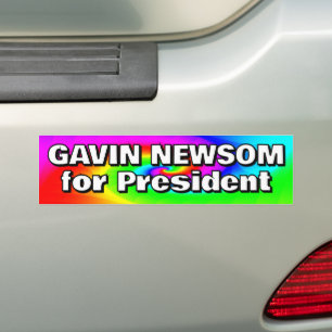 Autocollant De Voiture Gavin Newsom pour le président