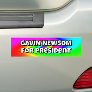 Autocollant De Voiture Gavin Newsom pour le président