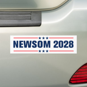 Autocollant De Voiture Gavin Newsom pour le Président 2028