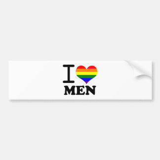 Autocollant De Voiture Gay pride - amour d'I mon compagnon