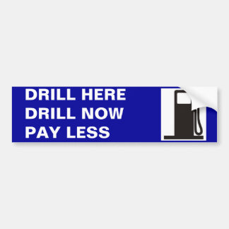 Autocollant De Voiture gaz-pompe, FORET HEREDRILL NOWPAY MOINS
