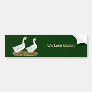 Autocollant De Voiture Geese de l'Afrique blanche
