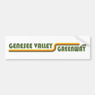 Autocollant De Voiture Genesee Valley Greenway New York