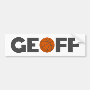 Autocollant De Voiture Geoff Basket