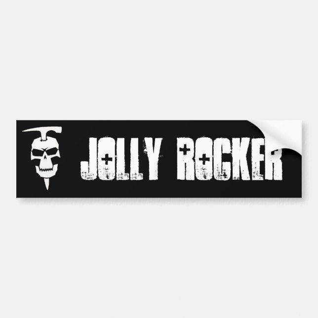 Autocollant De Voiture Géologue de pirate (Devant)